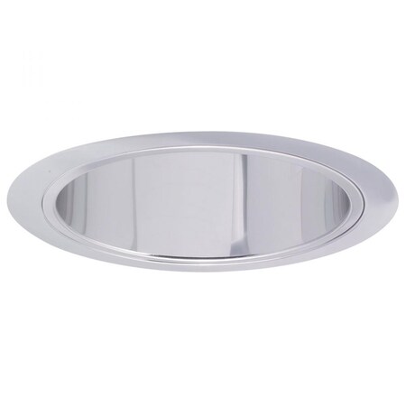 Nora Lighting 6" Specular Clear Reflector w/ Chrome Plastic Ring NTS-31C